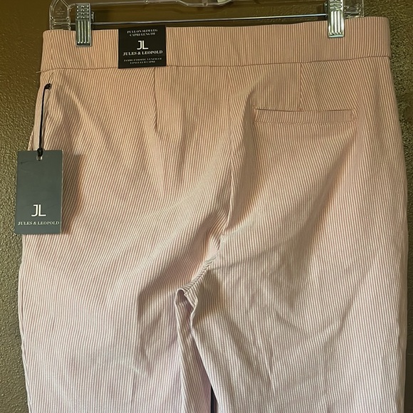 Jules and Leopold Striped Capri Pants / Size Medium - Picture 7 of 7
